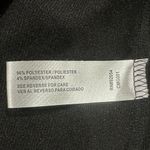 Carolyn Taylor  Black Open Front Cardigan velvet burnout sleeves sz L basic Photo 4