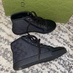 Gucci  Brooklyn GG Supreme High Top Sneaker Black size 35 Photo 1