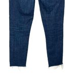 Citizens of Humanity Rocket High Rise Crop in Carmel Blue Raw Hem Womens Size 25 Photo 7