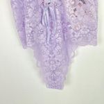 NWT We are HAH Spinster Reversible Lace Bodysuit Lavender Purple Size XL NEW Photo 3