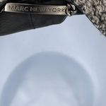 Marc New York Andrew Marc Wool Blend Tweed Vegan Leather Moto Jacket Coat Photo 5