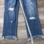Risen Women's High Rise Distressed, Straight Photo 3