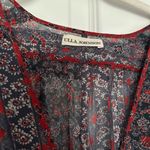 Ulla Johnson Eleni Floral Silk Minidress in Twilight Photo 8