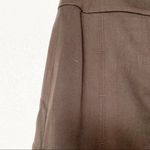 Carlisle  100% Wool Brown Pleated Skirt Size 4 Photo 3