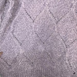 Design Lab Purple Lilac Fuzzy Sweater Size L Size L Photo 2
