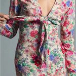 New! Anthropologie Favorite Daughter The Barely Holding It Together Dress, 8 Pink Photo 2