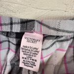 Victoria's Secret Pajama Set Womens Medium Flannel Plaid Sleepwear Loungewear Photo 8