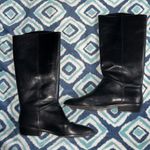 Etienne Aigner Black Tall Boots Photo 3
