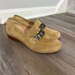 Sofft Chain Link Loafer Suede Nevara Hazelwood Brown Tan Shoes Casual Dressy 8.5 Photo 3
