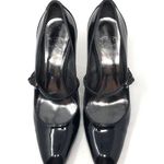 Joan & David black patent/leather Mary Jane shoes, size 8.5 Photo 0