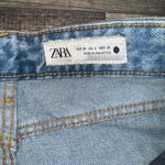 ZARA Jeans Women. Mid-Rise. Size US 6. Regular Ripped Wide-leg. NWT Baggy ,90s Photo 3