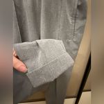 Gray women’s chino ankle length office wear relaxed pants size small Photo 5