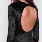 Victoria's Secret NWT Victoria Secret crushed velvet body suit size M/L Photo 1