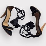 Ulla Johnson  Danielle Tassel High Heel Stiletto Sandals Black Women's Sz 38/US 8 Photo 5