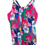 Lane Bryant Cacique Womens Floral Tankini Swimsuit Top Plus Size 20 Photo 0
