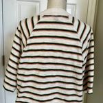 Universal Thread Women Striped Crew Neck Oversized Cropped T Photo 4