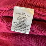 Listicle  Womens Knit Open Front Long Sleeve Tunic Cardigan Magenta Medium‎ NWT Photo 7