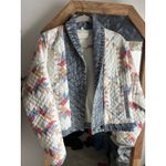 BLANK NYC  Making Memories Quilted Patchwork and Denim Jacket Photo 1