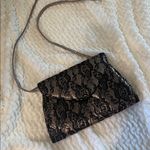 Neiman Marcus Black Lace Evening Clutch-crossbody bag vintage  Photo 0