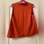 Orange Cartonnier vest from Anthropologie Photo 4