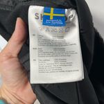 SKHOOP Patsy Short Skirt Black Gray Woven Knit Sweden Academia Women's Size S Photo 7