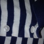 Lands' End  XL Navy White Boat Top Plus Photo 3