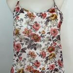 Very Cute Ambiance Apparel Floral Sheer Medium top Red Photo 5