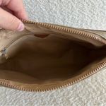 CELINE  Vintage Macadam‎ Authentic Rare Leather Zipper Beige Clutch Photo 13