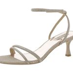 Badgley Mischka ultra sandals pale gold bridal Photo 3