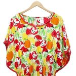 Disney  Store Mickey Mouse Tropical Fruit Dress Swim Cover Women’s Size Small Photo 3