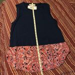 Michael Kors Blue & Sangria paisley Top Medium 🆕 Photo 7