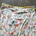Torrid  Maxi Swiss Dot Ruffle Hi-Low Skirt Cream / Floral Women’s size 4X​​ Photo 13