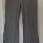 Banana Republic Women's Gray Sloan Fit Flare pants size 10 business casual Photo 0