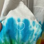 Disney Spirt Jersey Rainbow Tie-Dye Crewneck Shirt S Disneyland Photo 7