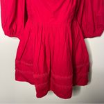 NWT RHODE Red Daya Mini Dress in Popppy sz 12 Photo 6