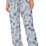 Tularosa NWT Belen Pant in Belen Batik Floral Blue Small Photo 0