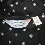 & Other Stories & Other Stories Black White Floral Polka Dot Half Sleeve Fit Flare Dress Size 4 Photo 2