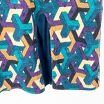 Anthropologie  MAEVE Geometric Print Back Zip Closure Lined Pencil Skirt Small Photo 8