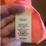 Francesca's Bright Pink Peplum Tank Top Size Small. Photo 3