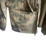 Club Monaco Womens Camo Utility Jacket Army Green Gorpcore Streetwear 90s Grunge Photo 10