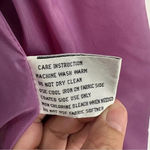 Vintage 80s Raingear Long Trench Coat Raincoat Pink Retro Womens Medium‎ Korea Photo 13