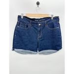 Old Navy Shorts Women 10 Regular Blue Curvy Medium Wash Blue Denim Cotton Blend Photo 5