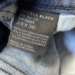Buckle  Black Skinny Fit No. 13 Low Rise Stretchy Jean Womens 24 Blue Denim Photo 8