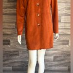 Tahari  Burnt Orange Trench Coat Photo 0
