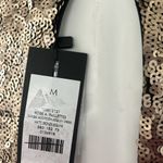 Dynamite  Robe à Paillettes Bodycon Sequin Dress, Matte Bronze, Size M New w/Tag Photo 9