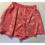 Victoria's Secret VTG Gold Label Victoria Secret Pajama Short Set Floral Pink Button Sexy Wedding Photo 4