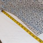 L.L.Bean button down blouse long sleeve tailored look floral print size medium Photo 1