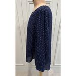 Fun2Fun  Polka Dot Blouse Red White & Blue Patriotic Officewear Classic July 4th Photo 4