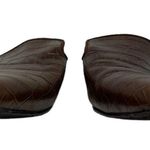 Brenda Zaro Leather Mule Slip On Leather Croc Style Shoes Size 42 Photo 1