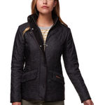 Barbour  Cavalry Quilted Jacket Black Size UK10 US6 Photo 0